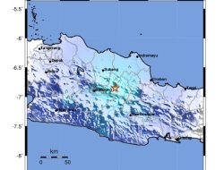 Malam Tahun Baru Gempa Bumi 4,8 Magnitudo Guncang Sumedang