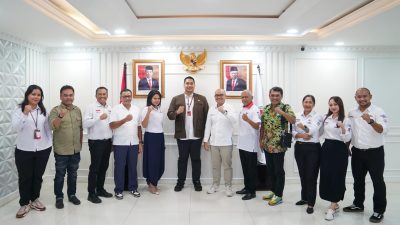 Menpora Dito Terima Audiensi PT MGPA Nusantara Jaya Selaku Pengelola Sirkuit Internasional Pertamina Mandalika