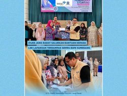 Keluarga Besar IPeKB Jabar Salurkan Bantuan untuk Korban Gempa Sumedang