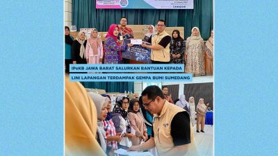 Keluarga Besar IPeKB Jabar Salurkan Bantuan untuk Korban Gempa Sumedang