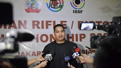 Menpora Dito Dukung Cabor Menembak Yang Sedang Ikuti kualifikasi Olimpiade