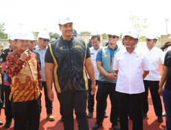 Menpora Dito Tinjau Langsung Stadion Madya Atletik