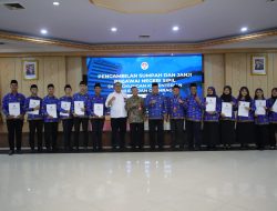 Sesmenpora Mengambil Sumpah Serta Janji Jabatan 11 PNS Alumnus STAN