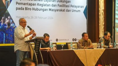 Kemenpora Apresiasi Capaian yang Diraih oleh Biro Humas dan Umum