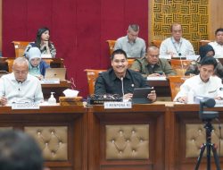 Menpora Dito Rapar Kerja Dengan Komisi X DPR RI