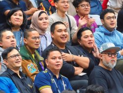 Menpora Dito Saksikan Laga Timnas Basket Indonesia vs Australia