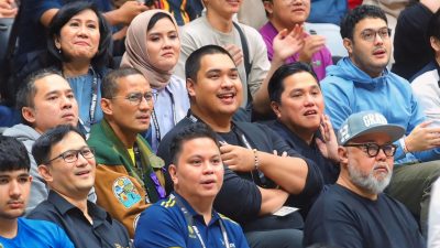 Menpora Dito Saksikan Laga Timnas Basket Indonesia vs Australia