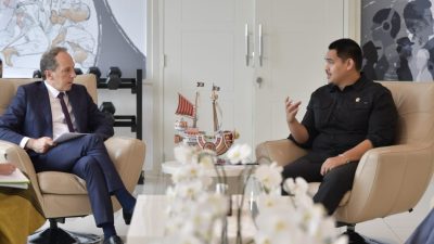 Menpora Dito Terima Kunjungan Kehormatan Dubes Prancis Untuk Indonesia