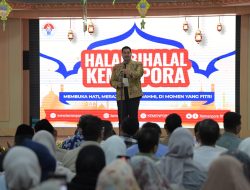 Menpora Dito Bersama Istri Hadiri Acara Halalbihalal Bersama Keluarga Besar Kemenpora RI