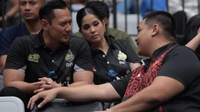 AHY Ucapkan Selamat Kepada Menpora Dito Atas Suksenya Penyelenggaran Fun Volley Ball