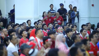 Kemenpora RI Gelar Nobar Pertandingan Timnas Indonesia U-23 Kontra Guienea U-23