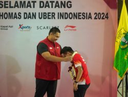 Menpora Dito Sampaikan Harapanya Kepada Tim Thomas dan Uber 2024