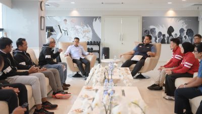 Menpora Dito Terima Kunjungan Atlet Voli Pantai dan Atlet Panjat Tebing