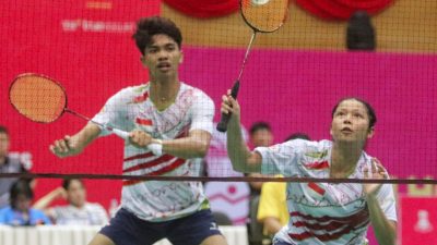 Harapan Dua Medali Emas Kontingen Indonesia Cabor Bulu Tangkis ASG 2024 Tercapai Usai Taklukan Malaysia