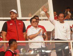 Laga Timnas Indonesia Kontra Irak Ikut Disaksikan Menpora Dito Dampingi Presiden Jokowi