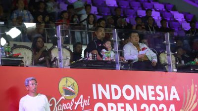 Saksikan Pertandingan 8 Besar Indonesia Open 2024, Menpora Dito: Di Olimpiade Kondisi Atlet Akan Prima