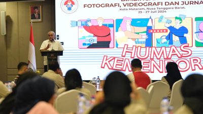 Kemenpora Gelar Bimbingan Teknis Fotografi dan Jurnalistik di Lombok: Tingkatkan Keterampilan ASN