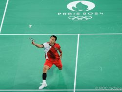 Kalah dari Wakil India, Jonatan Christie Gagal Melangkah ke Babak Lanjutan Olimpiade 2024