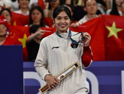 Cedera Carolina Marin, Gregoria Mariska Raih Medali Perunggu di Olimpiade Paris 2024