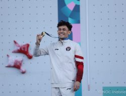 Veddriq Leonardo Bawa Pulang Emas Olimpiade Pertama untuk Indonesia di Paris 2024