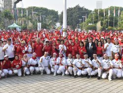 Senam Poco-Poco Kembali Semarak di Kemenpora, Peringati 6 Tahun Rekor Dunia