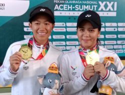 Penantian Emas 8 Tahun Terbayar, Julia-Siti Raih Emas Ganda Putri Soft Tennis PON XXI