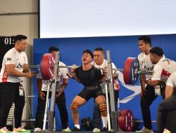 Syaifahmi Riski Pertahankan Emas dengan Total Angkatan 705 kg