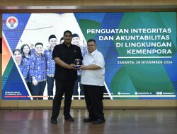 Menpora Dito Ajak Kemenpora Tingkatkan Integritas dan Akuntabilitas dalam Perjalanan Pemerintahan