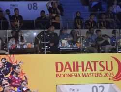 Dukung Pebulu Tangkis Indonesia, Menpora Hadir di Indonesia Masters