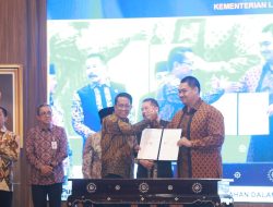 Menpora Dito Ariotedjo Tandatangani MoU dan PKS dengan Kementerian Hukum untuk Sinergitas Olahraga