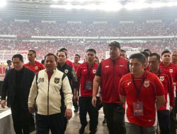 Menpora Dito Dampingi Presiden Prabowo Saksikan Kemenangan Timnas atas Bahrain