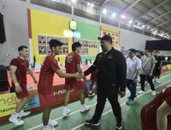 Menpora Dito Pantau Langsung Simulasi Tim Indonesia Jelang Piala Sudirman 2025