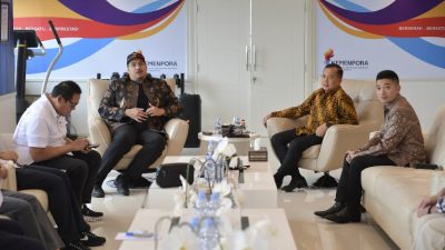 Menpora Dito Terima Gubernur NTB Bahas Persiapan Fornas 2025 dan PON 2028