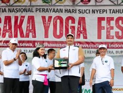 Menpora Dito Buka Saka Yoga Festival 2025 di Cibubur, Dukung Kesehatan Holistik