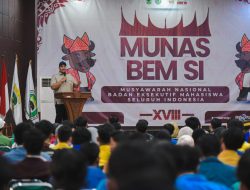 Dito Ariotedjo Resmikan Munas BEM SI: Mahasiswa Harus Jadi Kekuatan Kritis dan Solutif