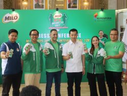 Wamenpora Taufik Hidayat Apresiasi 10 Tahun Konsistensi MILO Dukung Pembinaan Olahraga